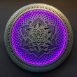 Load image into Gallery viewer, 24 Inch Golden Flower Led lamp - Trancentral Shop