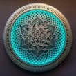 Load image into Gallery viewer, 24 Inch Golden Flower Led lamp - Trancentral Shop