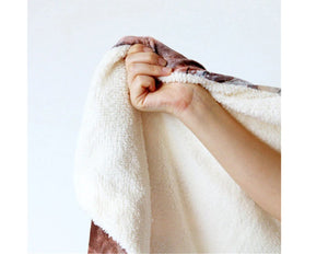 Heart Healing Hooded Blanket | Meditation Blanket Hoodie | Sherpa | Spiritual | Masa - Trancentral Shop