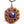 Load image into Gallery viewer, LED Gemstone Talisman Pendant - Light Warrior - Cherry with Amethyst - Trancentral Shop
