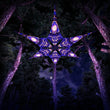 Load image into Gallery viewer, Moon Petal Psychedelic UV Reactive Element Ceiling Decoration - Trancentral Shop
