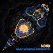 Load image into Gallery viewer, Moon Petal Psychedelic UV Reactive Element Ceiling Decoration - Trancentral Shop
