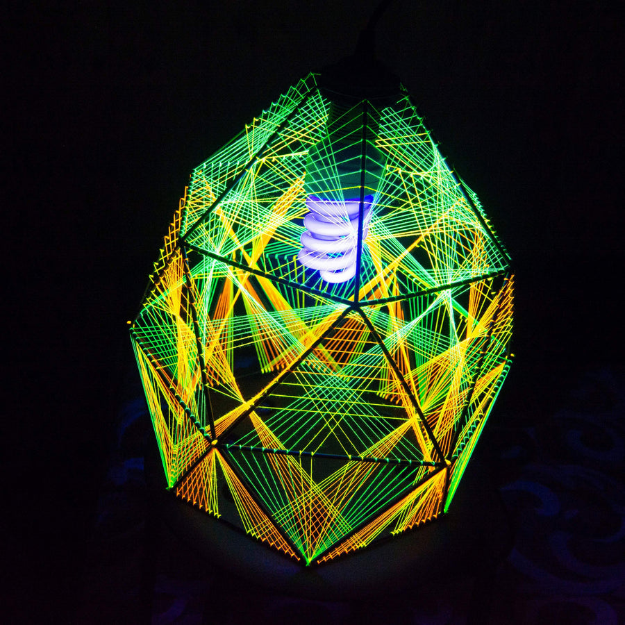 3D string art lampshade - Trancentral Shop
