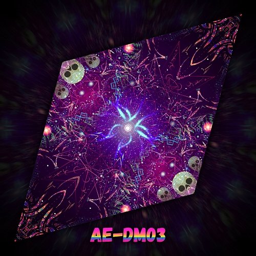 Alien Enlightenment DM03 Hexagram UV Canopy Psychedelic Party Decoration - Trancentral Shop