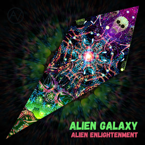 Alien Galaxy UV-Reactive Canopy Ceiling Decoration - Trancentral Shop