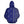 Load image into Gallery viewer, Asymmetrical Blue and Gray Bandana Zip Hoodie - Trancentral Shop

