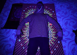 Bicycle day UV hoodie - Trancentral Shop