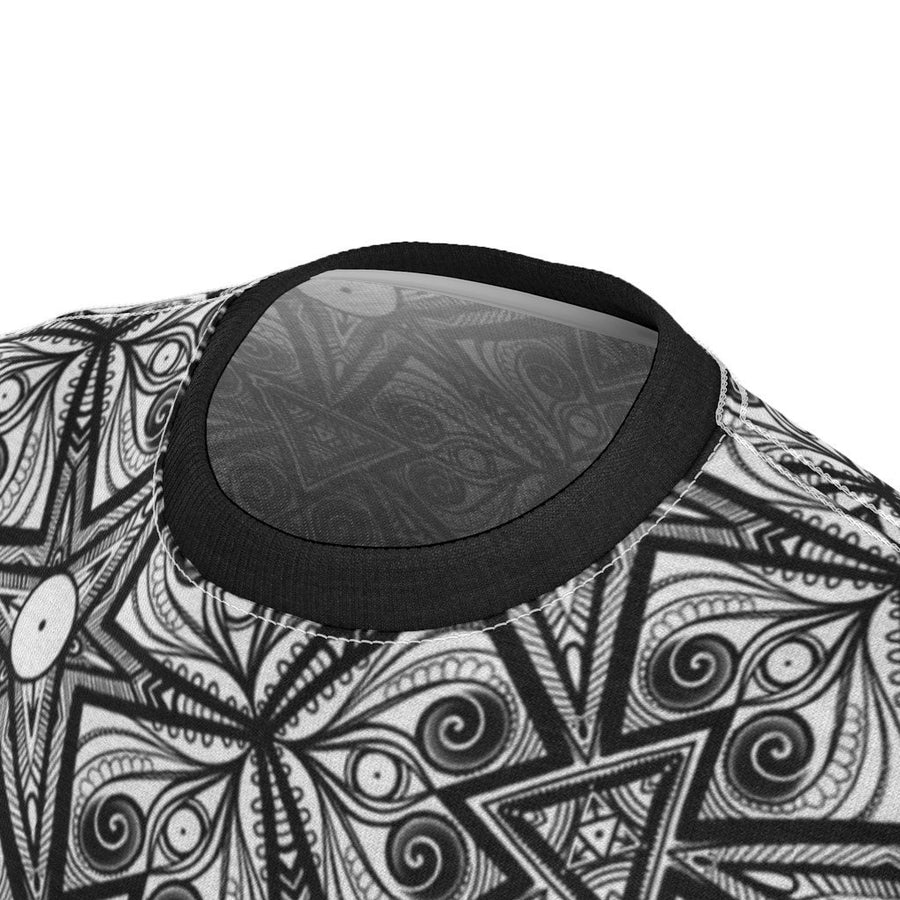 Black & White pattern Unisex Tee - Trancentral Shop