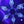 Load image into Gallery viewer, Blue Adept – Psychedelic UV-Reactive Canopy – Ceiling Decoration – 6 petals set - Trancentral Shop
