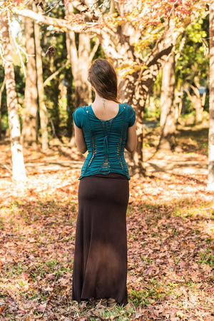 BRAIDED TOP BLUE - Trancentral Shop