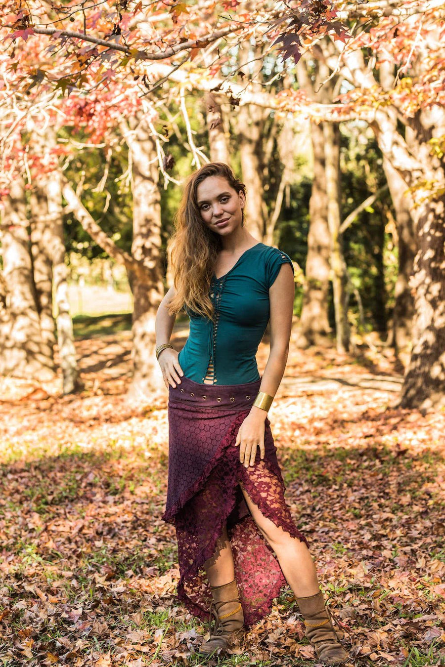 BRAIDED TOP BLUE - Trancentral Shop