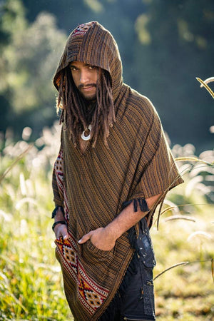 Cashmere Yak Wool Poncho - Trancentral Shop