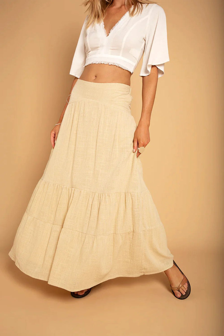 CELESTE SKIRT CREAM - Trancentral Shop