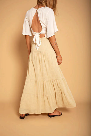 CELESTE SKIRT CREAM - Trancentral Shop