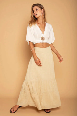 CELESTE SKIRT CREAM - Trancentral Shop