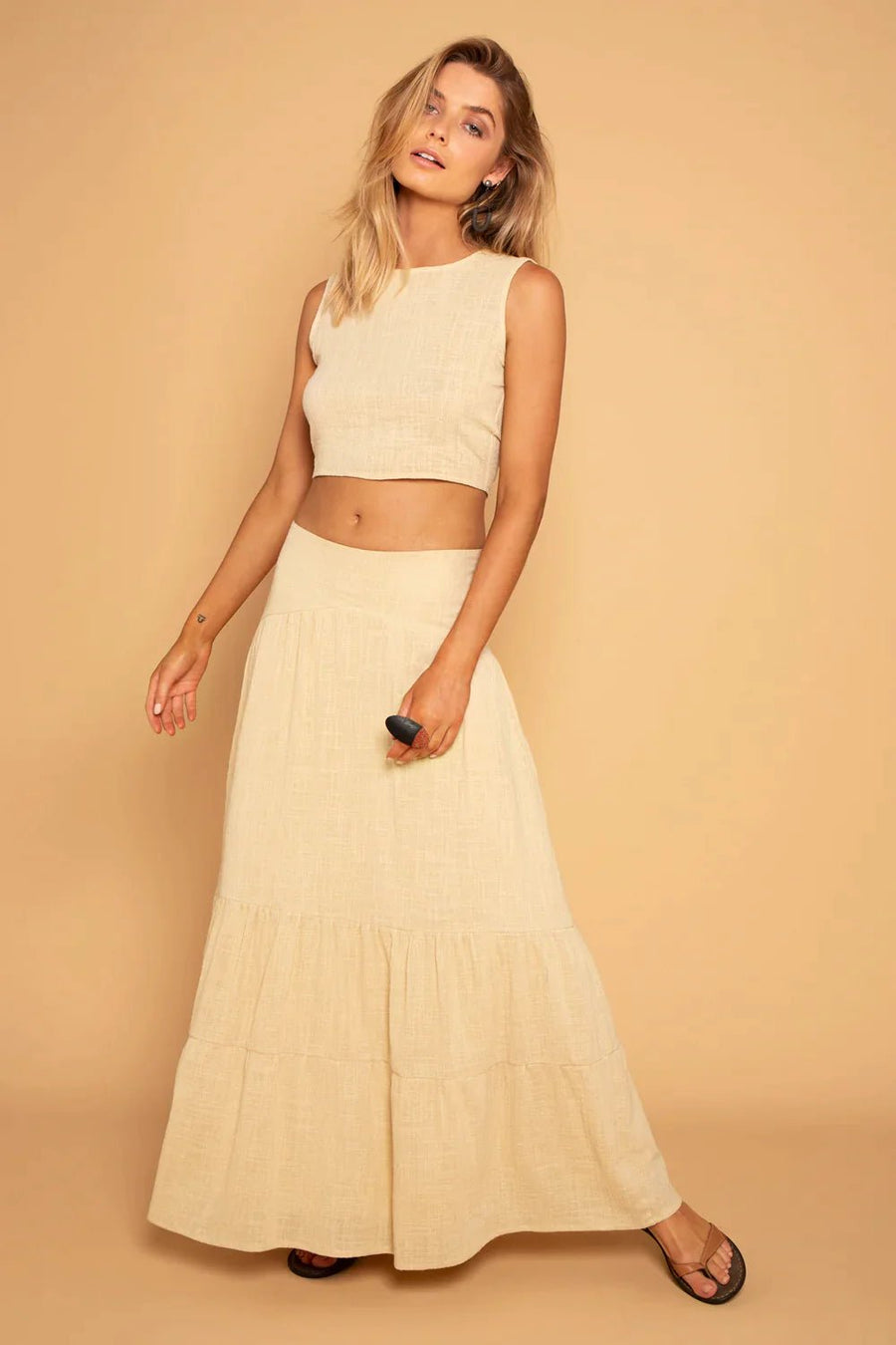 CELESTE SKIRT CREAM - Trancentral Shop