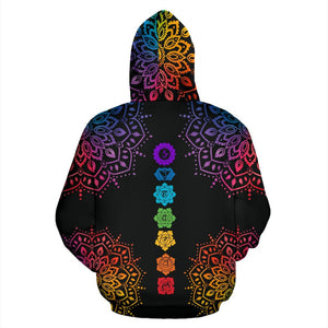 Chakra Mandala Hoodie - Trancentral Shop