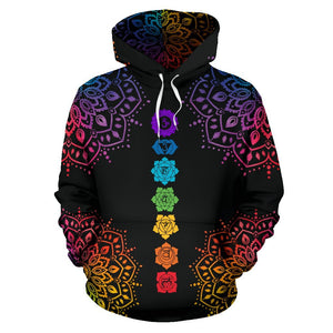 Chakra Mandala Hoodie - Trancentral Shop