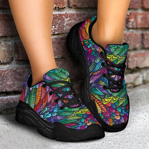 Chunky Colorful Sneakers - Trancentral Shop