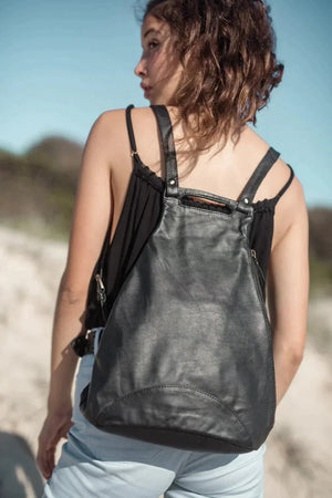 CLEO BACKPACK - BLACK - Trancentral Shop