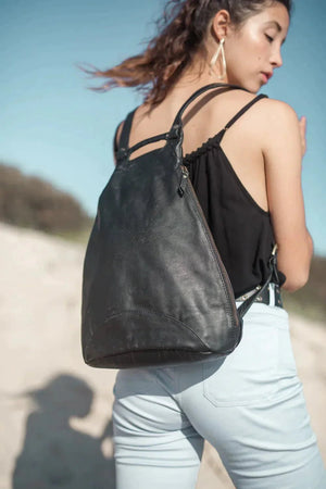 CLEO BACKPACK - BLACK - Trancentral Shop