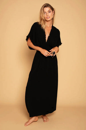 CLEOPATRA DRESS BLACK - Trancentral Shop