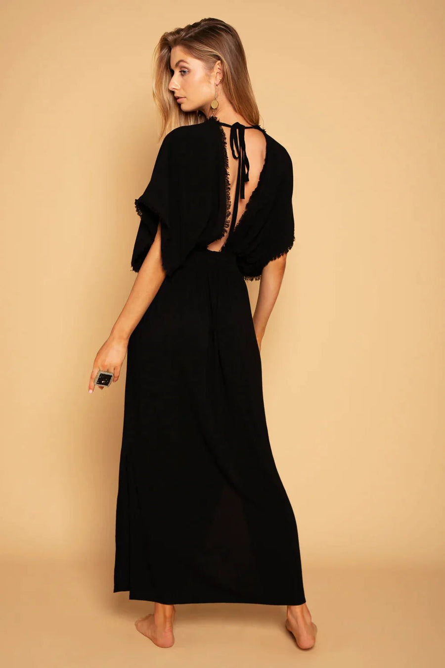 CLEOPATRA DRESS BLACK - Trancentral Shop