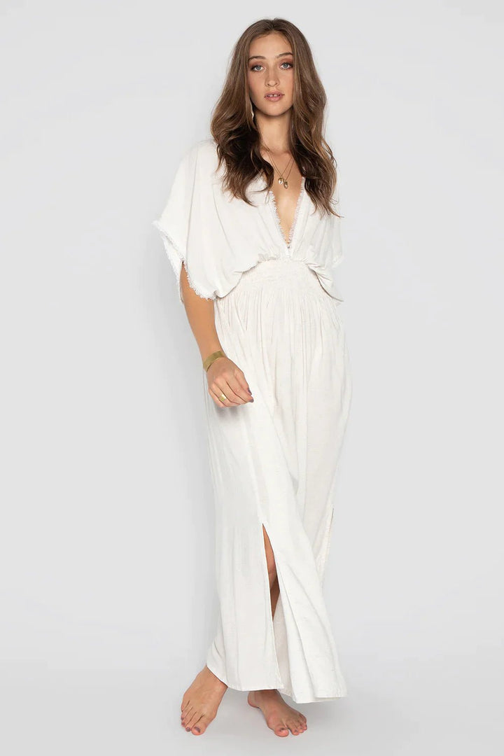 CLEOPATRA DRESS WHITE - Trancentral Shop