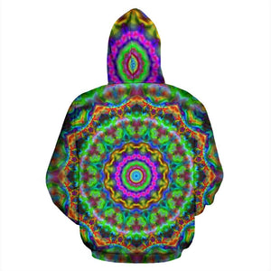 Colorful Mandala 2 Hoodie - Trancentral Shop
