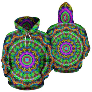 Colorful Mandala Hoodie - Trancentral Shop