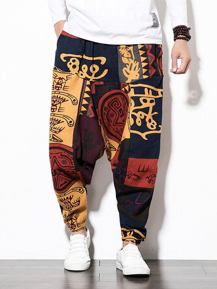 Buy Harem Pants Men Ninja Pants Samurai Pants Mens Loungewear Online in  India  Etsy
