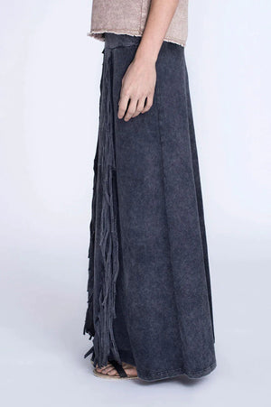 DALIA SKIRT CHARCOAL - Trancentral Shop