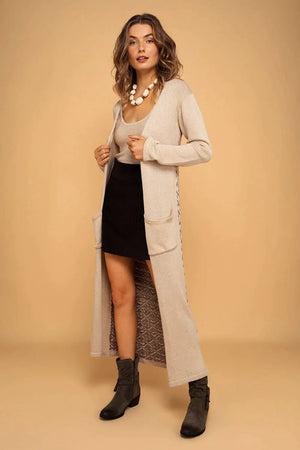 DANTE CARDIGAN CREAM - Trancentral Shop