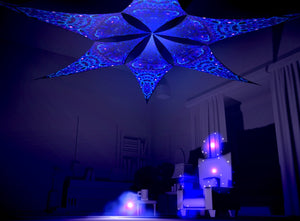 Deep Sea UV-Reactive Canopy Ceiling Decoration - Trancentral Shop