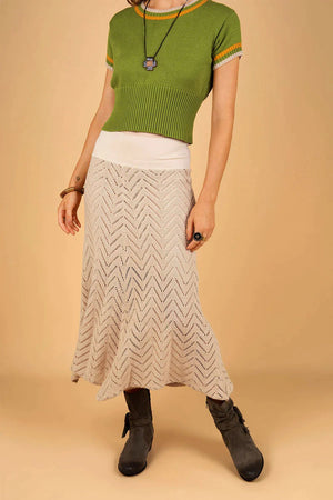 DIDION SKIRT CREAM - Trancentral Shop