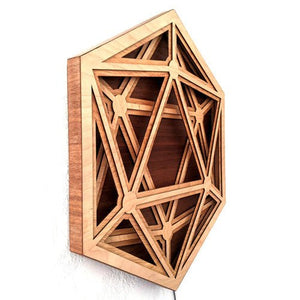 Dimensional Icosahedron LED - Trancentral Shop