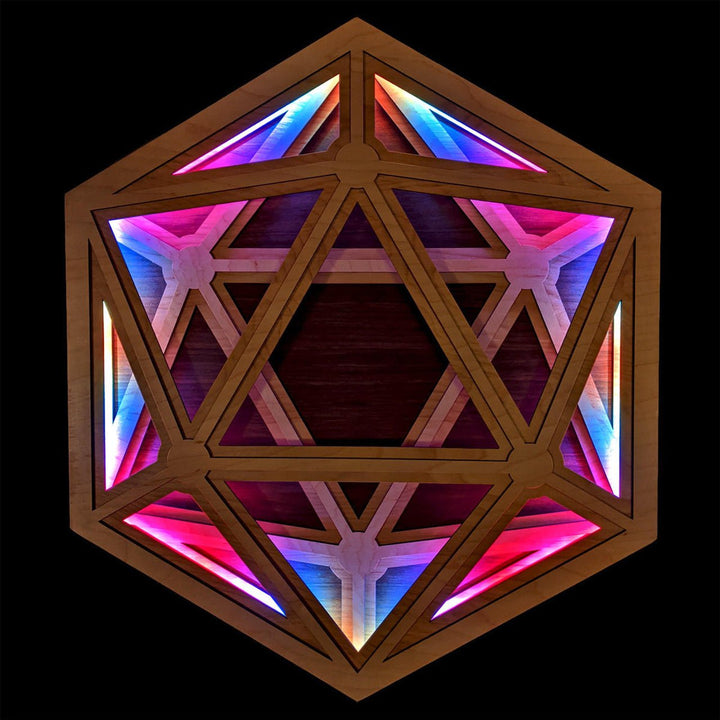 Dimensional Icosahedron LED - Trancentral Shop