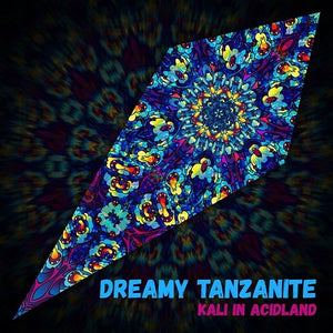 Dreamy Tanzanite Petal Psychedelic UV Reactive Element Ceiling Decoration - Trancentral Shop