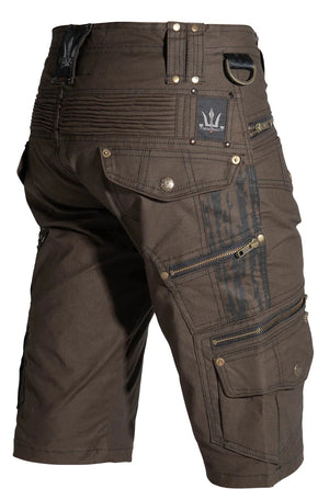 EDGE SHORTS DARK GREEN - Trancentral Shop