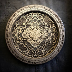 Entheogen 2.0 Wall Art Sacred Geometry Led Lamp with Remote Control. - Trancentral Shop