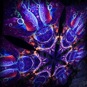 Epic Underwater Kingdom UV Diamond EUK DM03 Psychedelic UV Reactive Element Ceiling Decoration - Trancentral Shop