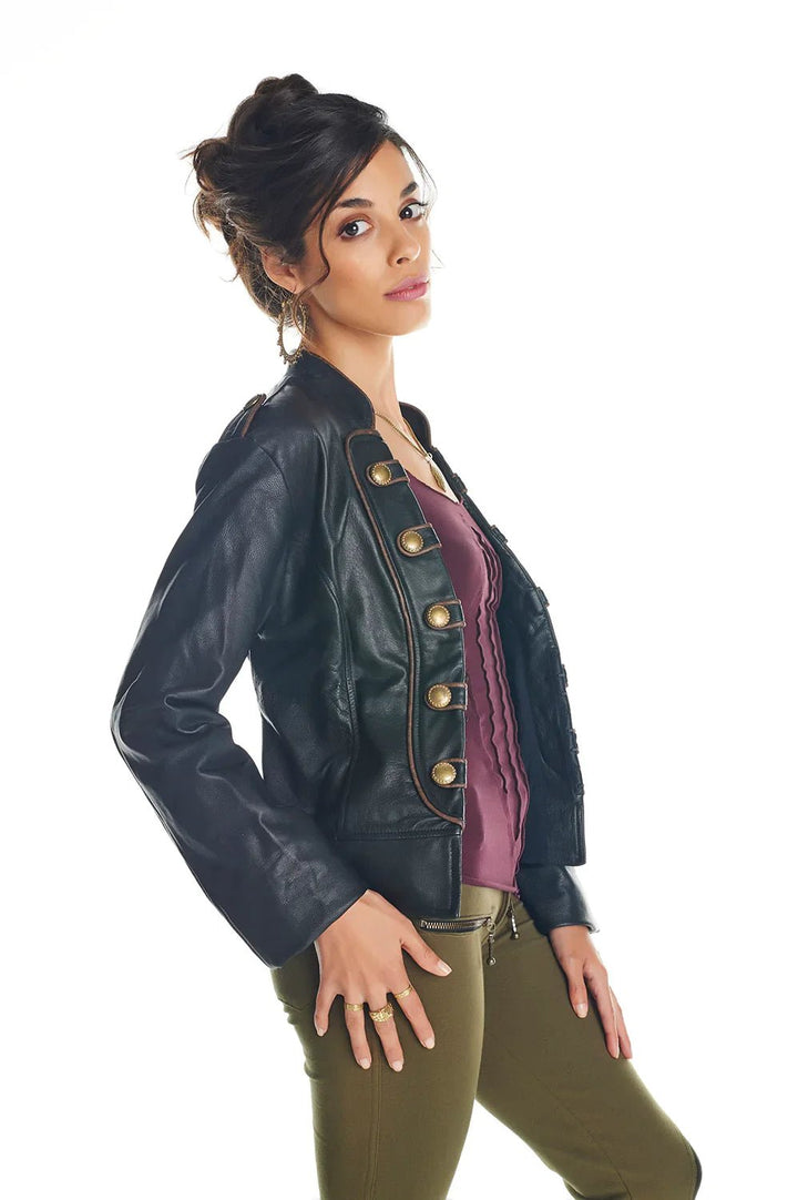 EVOLUTION LEATHER JACKET - Trancentral Shop