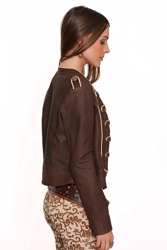 EVOLUTION LEATHER JACKET - Trancentral Shop