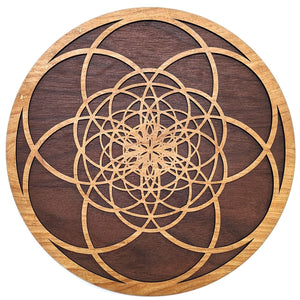 Fibonacci Seed of Life Wall Art - Trancentral Shop