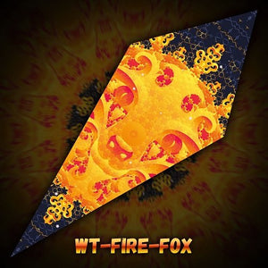 Fire Fox Petal Psychedelic UV Reactive Element Ceiling Decoration - Trancentral Shop