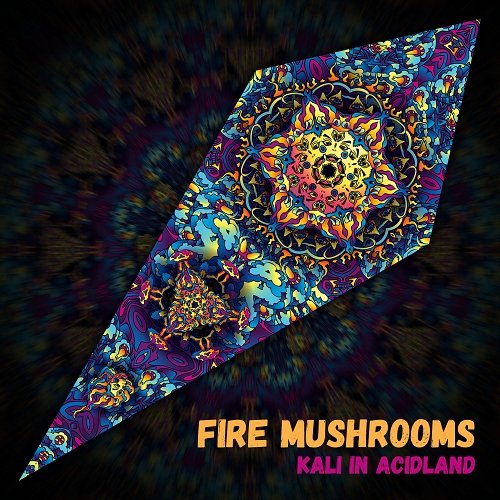 Fire Mushrooms Petal Psychedelic UV Reactive Element Ceiling Decoration - Trancentral Shop