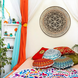 Fisheye Wall Art Sacred Geometry LED Lamp - Trancentral Shop