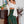 Load image into Gallery viewer, FLAMENCO URBAN GYPSY SKIRT GREEN WITH LACE - Trancentral Shop
