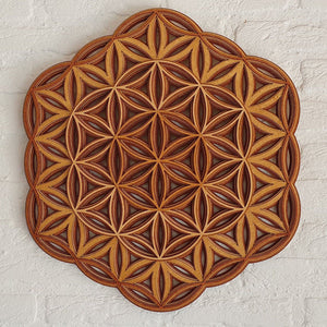 flower of life psychedelic wall art - Trancentral Shop