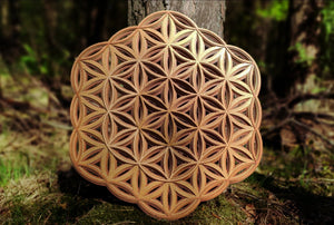 flower of life psychedelic wall art - Trancentral Shop